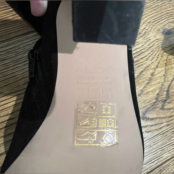 Aldo Faux Suede Thigh High Boot - Picture 4 of 4